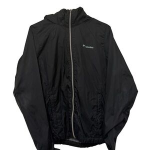 Columbia Black Windbreaker Jacket